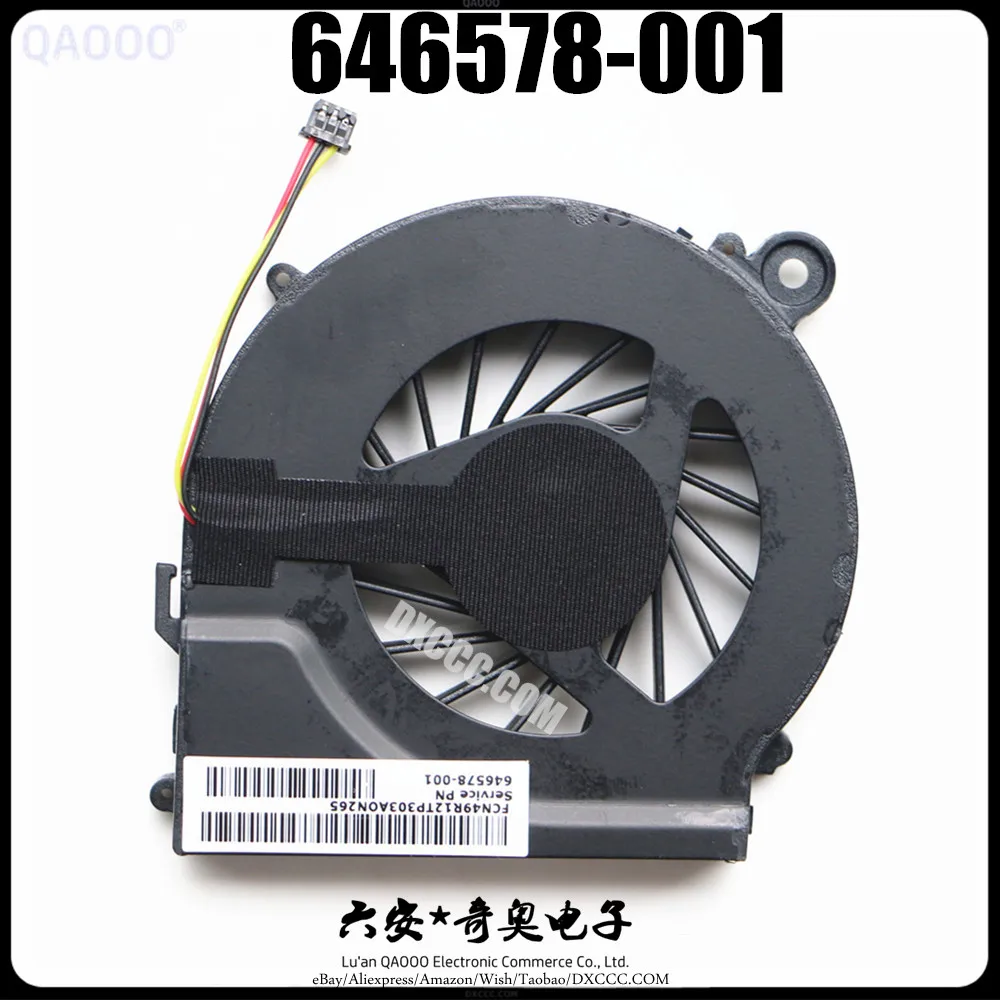 646578-001 Original For HP CQ42 G4 G42 CQ62 G62 G6-1000 G6-1156 G6-1110TX G7-1000 TPN-Q68C TPN-Q72C TPN-Q73C CPU Cooling Fan