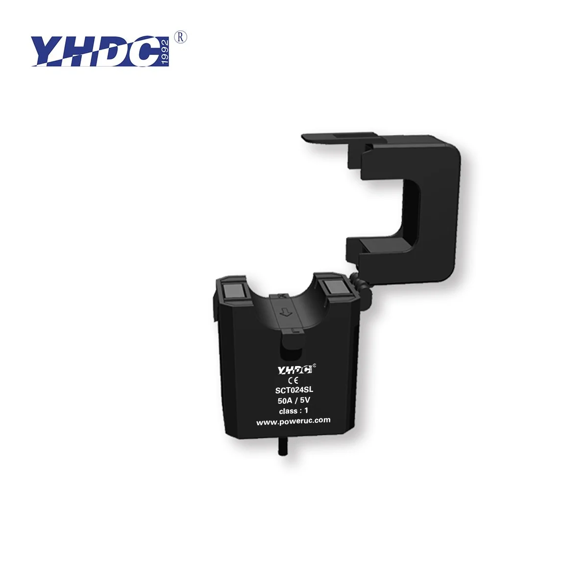 YHDC SCT024SL Ingang 50A 100A 200A 300A 400A Uitgang 0.333V/1V/3V/5V Nauwkeurigheid 1% Split Core Huurrent Transformator