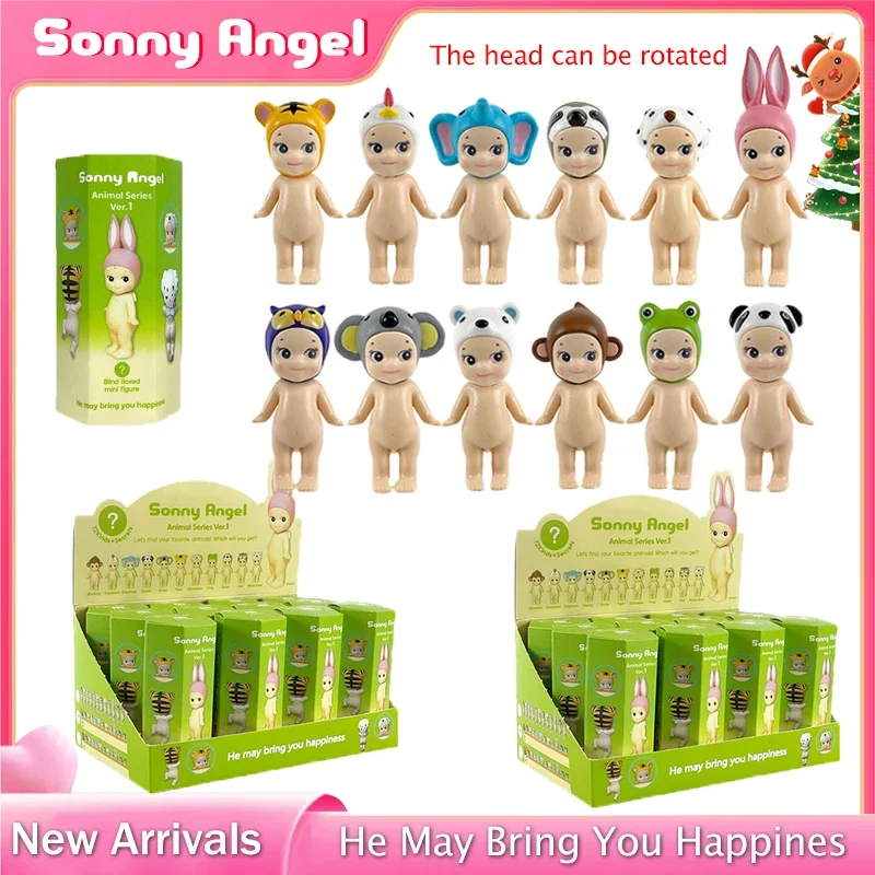 

12 шт., стоящие мини-аниме Karakter Pop Accessoires Sonny Angel Generation Animal, аксессуары для выступлений в среду