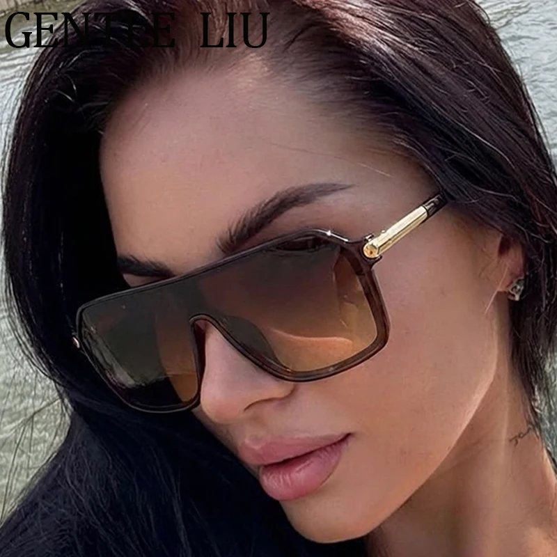 

Oversized Steampunk One-Piece Shield Sunglasses Women 2026 Luxury Brand Outdoor Windproof Goggle Sun Glasses For Ladies Eyewear