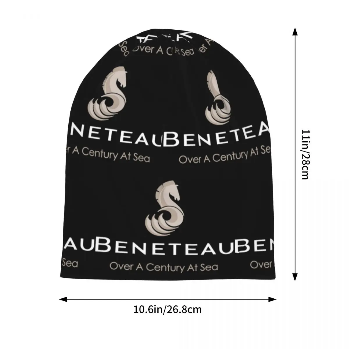 Beneteau Sailboat Sailing Yacht POCKET SIDE Warm Knitted Cap Hip Hop Bonnet Hat Autumn Winter Beanies Hats for Men Women Adult