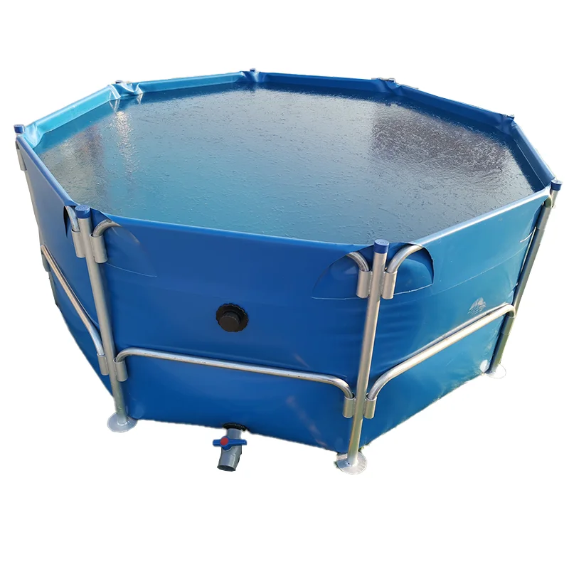

Galvanized Steel Frame Pool, PVC Canvas Outdoor Family Swimming Pool