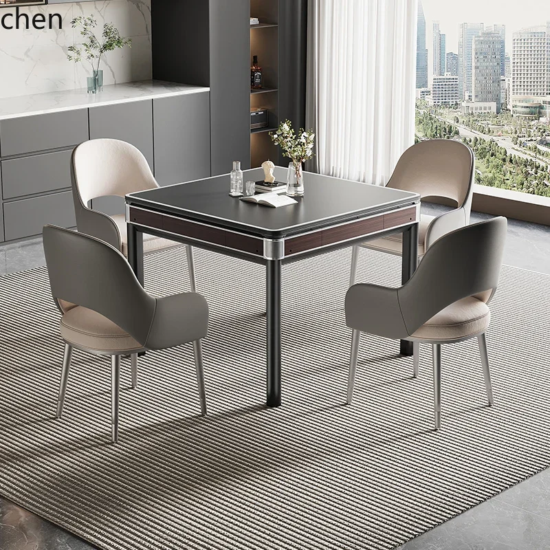 

official genuine [4th generation] roller coaster mahjong machine automatic home silent mahjong table dining table