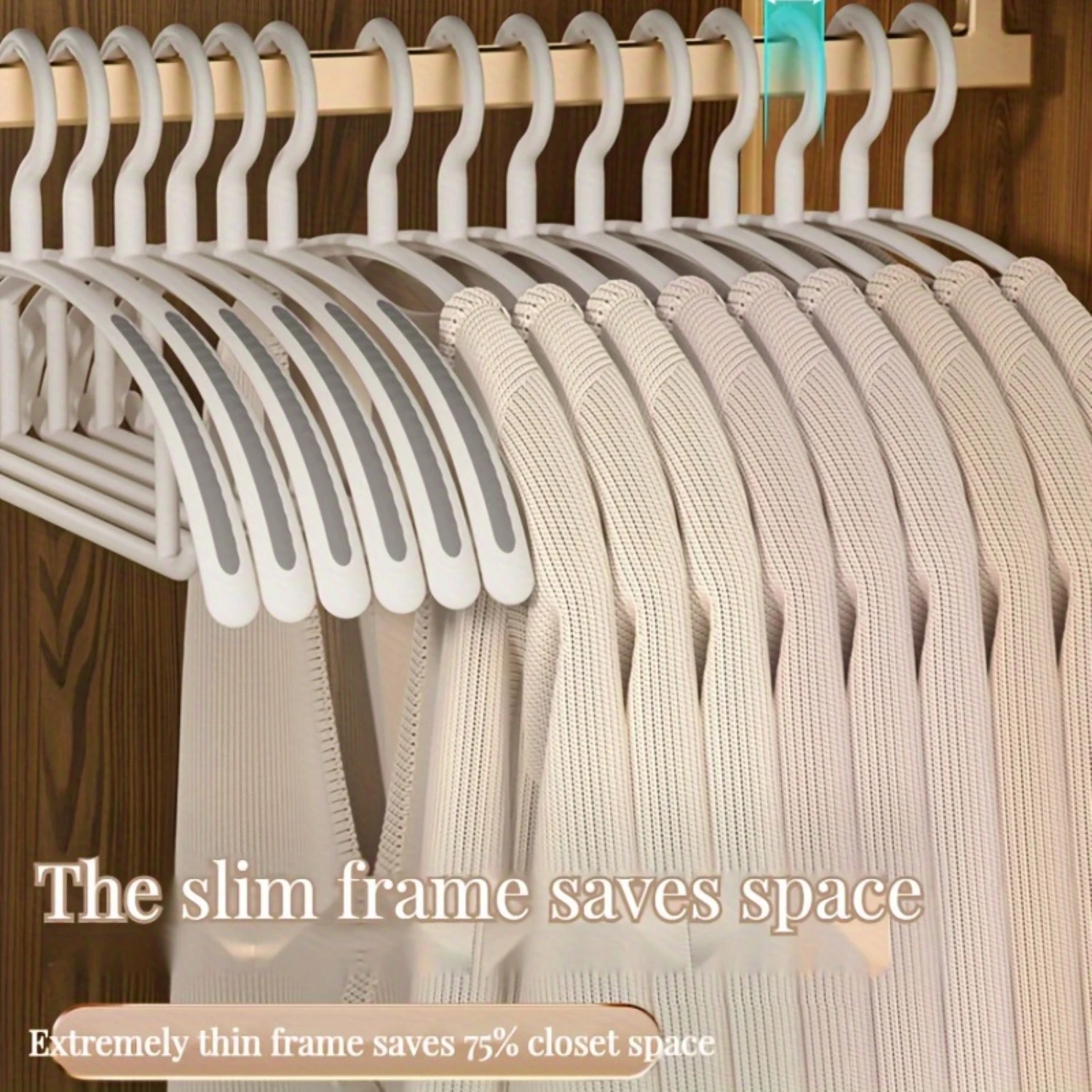 10-Piece Non-Slip, No-Deformation Clothes Hangers - Perfect For Wardrobe Organization & Drying