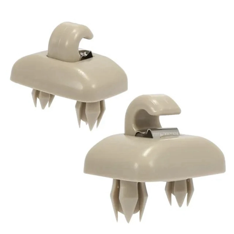 

2 Pcs Sun Hat Clip Light Barrier Clip Hook For A4 A5 S4 Q3 TT 8E0857562A Interior Accessories