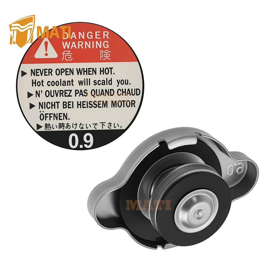 M MATI Radiator Pressure Cap for Polaris Ranger ETX 2015-2016 Ranger 570-4 Crew 2016-2021 RZR Turbo R 2022-2024 1240899 1241379
