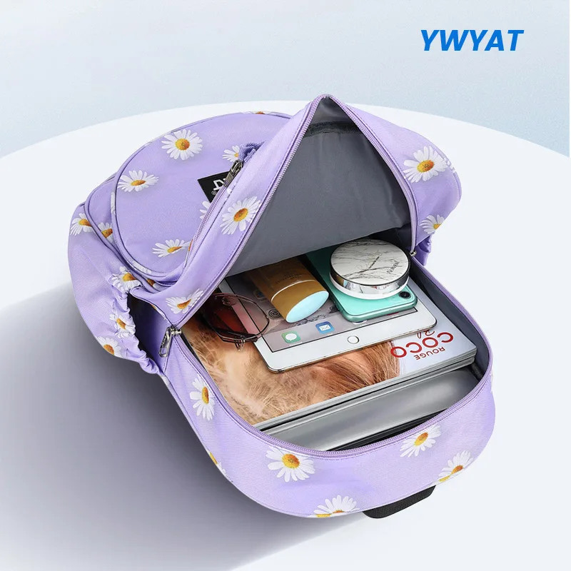 2024 New YWYAT Tennis Badminton Raquet Sports Bag Backpack Can Hold 2-3pcs Rackets Macaron Color Series Unisex