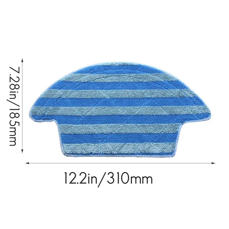 A83X-4X ткань для швабры, замена волшебной ленты для Chuwi Ilife V55 Pro, запасные части для умного робота-пылесоса