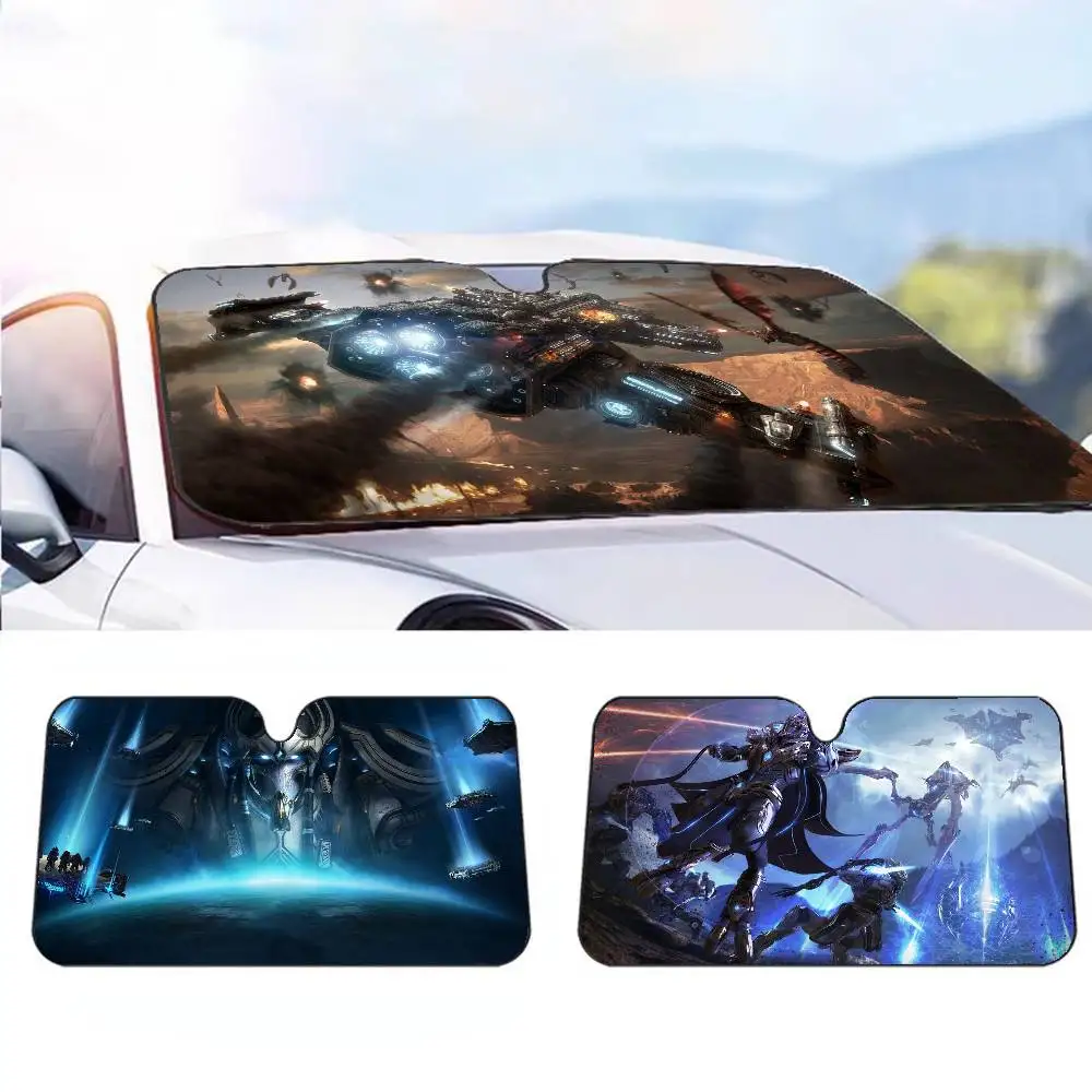 

Солнцезащитный козырек для автомобиля из фильма S-StarCraft, зонтик от солнца на лобовое стекло автомобиля, защита от ультрафиолета и внутренний охладитель