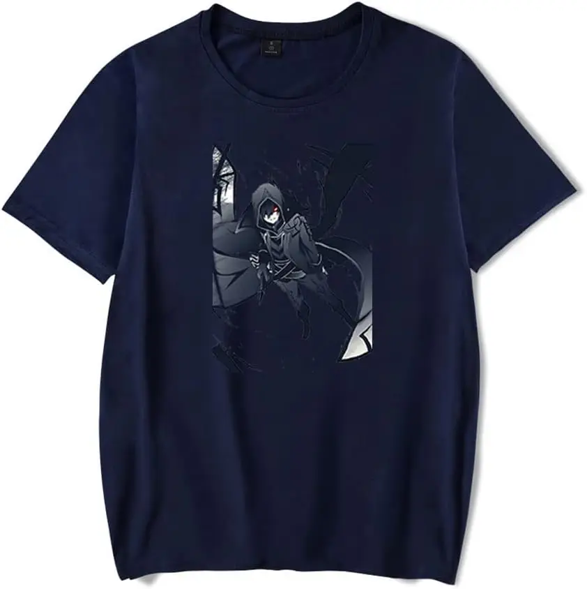 Anime The Eminence in Shadow T-Shirt Merch Casual Short Sleeved T Shirt Unisex Tee 02