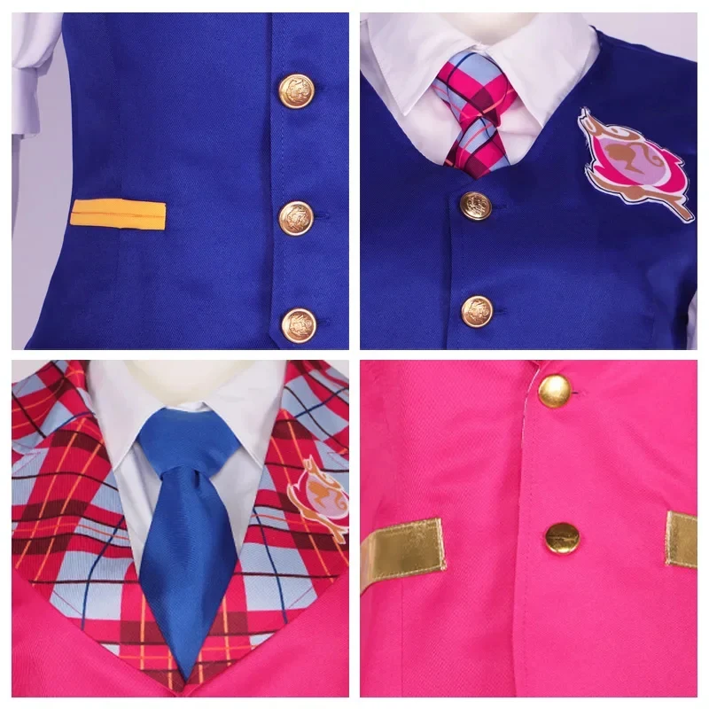 

Halloween Cosplay Costume ♥ Movie Charm Princess School Uniform Dress Delancy Sofia Outfit Top Skirts New 2026 Surprise Clothing