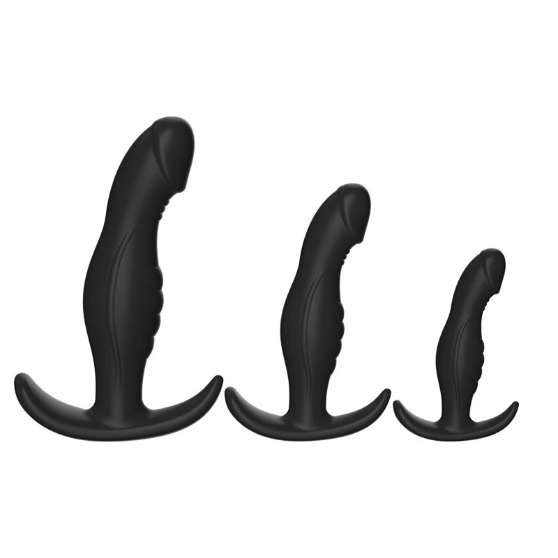 Silicone Anal Plug Universal for Men and Women, Self-Stimulation Toy, Rear Entry Bead for Adult SM Sex Toys - view 2