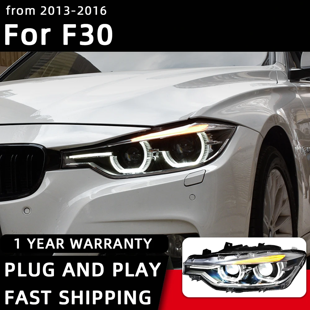 

Car Styling Headlights for BMW 3 Series F30 F35 320i LED Headlight 2013-2016 Head Lamp DRL Signal Projector Lens Automotive