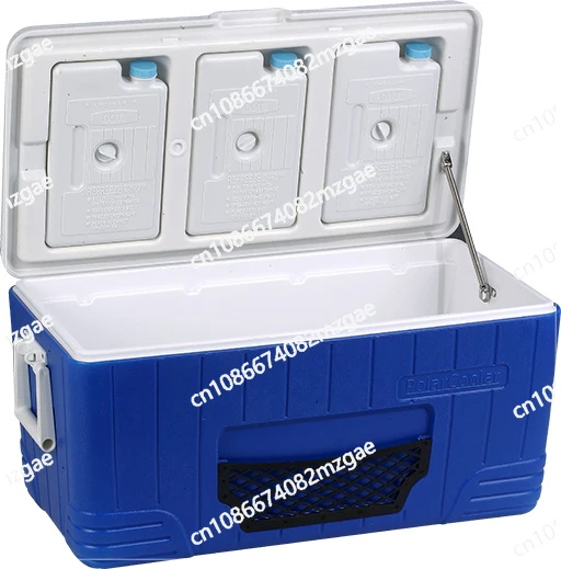 2024 80L Portable Wheeled Lunch Food Ice Chest Cooler Box