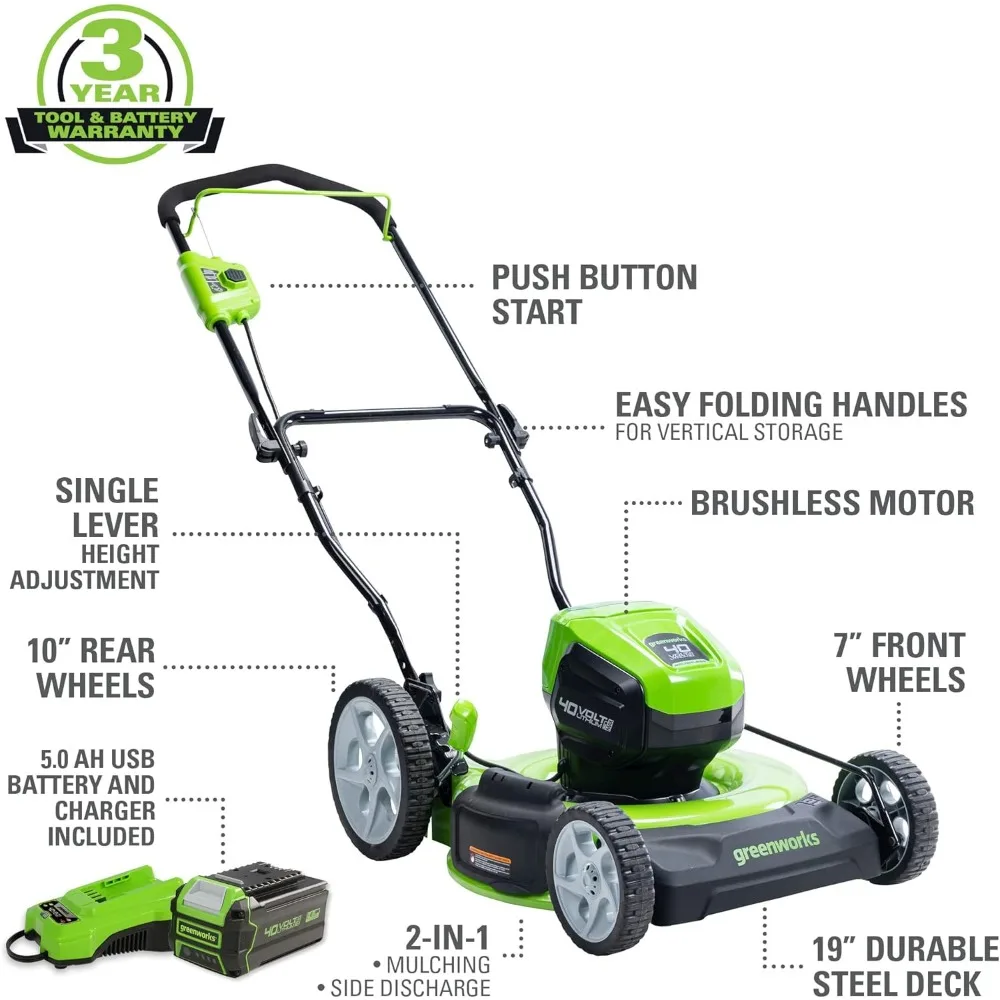 Greenworks 40V 19