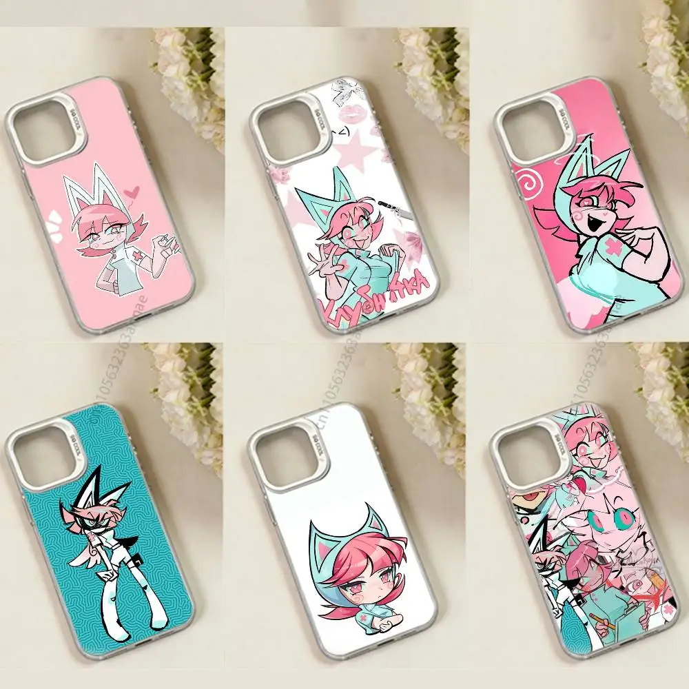 

P-Psychocuties Strawberry Phone Case for iPhone 15 16 Pro Max Air SE 11 13 Pro 14 Plus 12 11Pro 15Pro Max 16e Cover