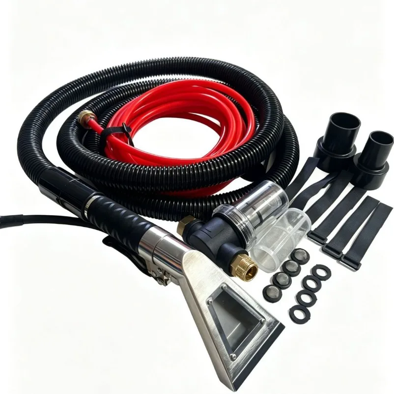Vacuum Cleaner Water Suction Stainless Steel Scraping Head Kit Steel Scraping Carpet Cleaning Scraping
