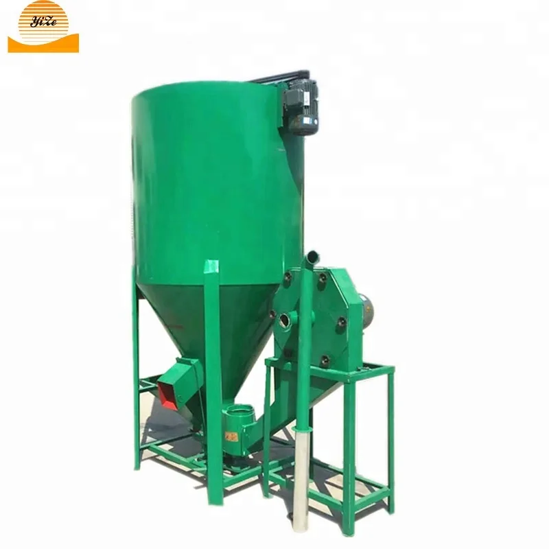 

Animal Feed Grinder and Crushing Mixer Poultry Feed Grinding Mixing Machine