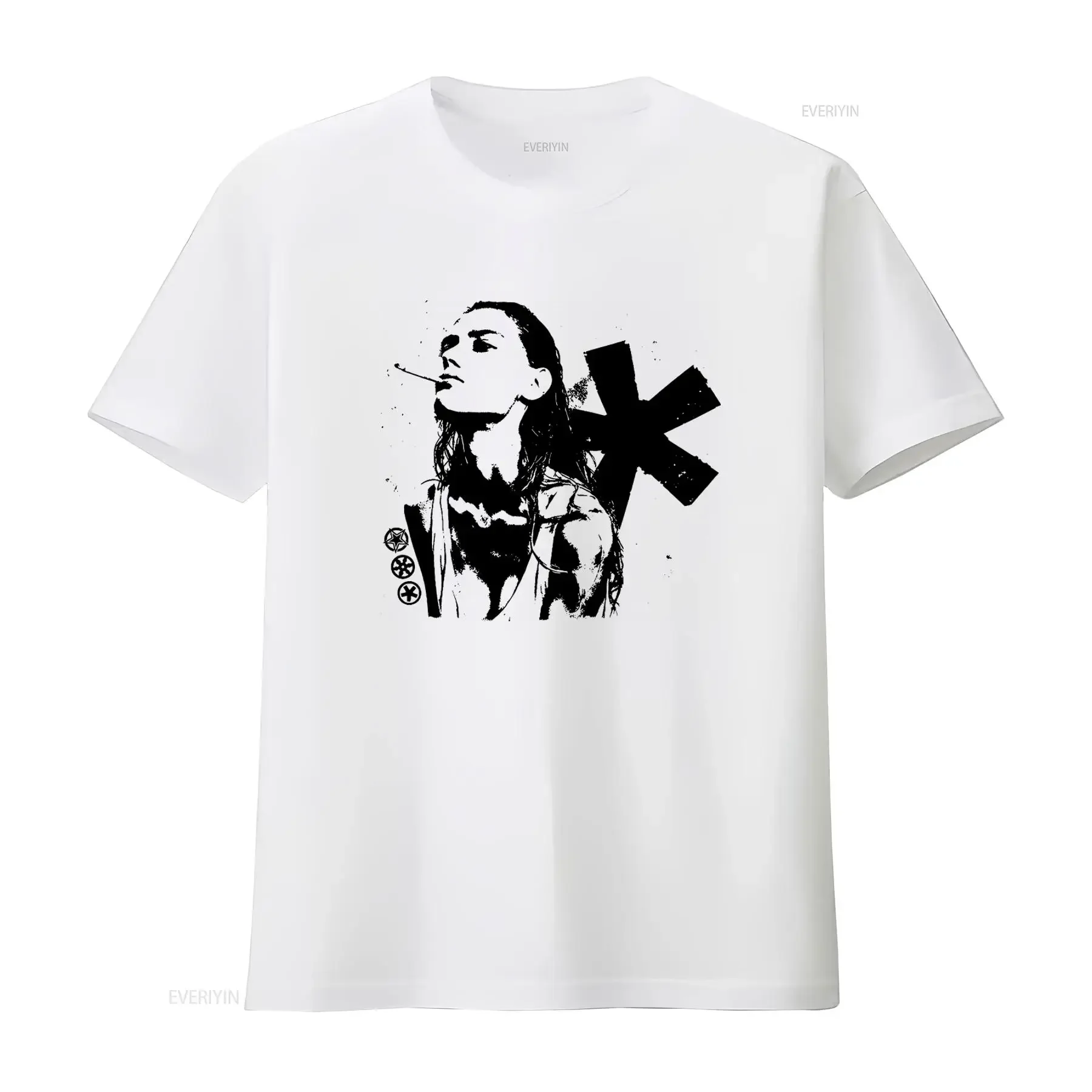 Opium Girl T Shirt Y2K Streetwear Fashion Unique Merch Design Trendy for Style Enthusiasts vintage Washed Unisex