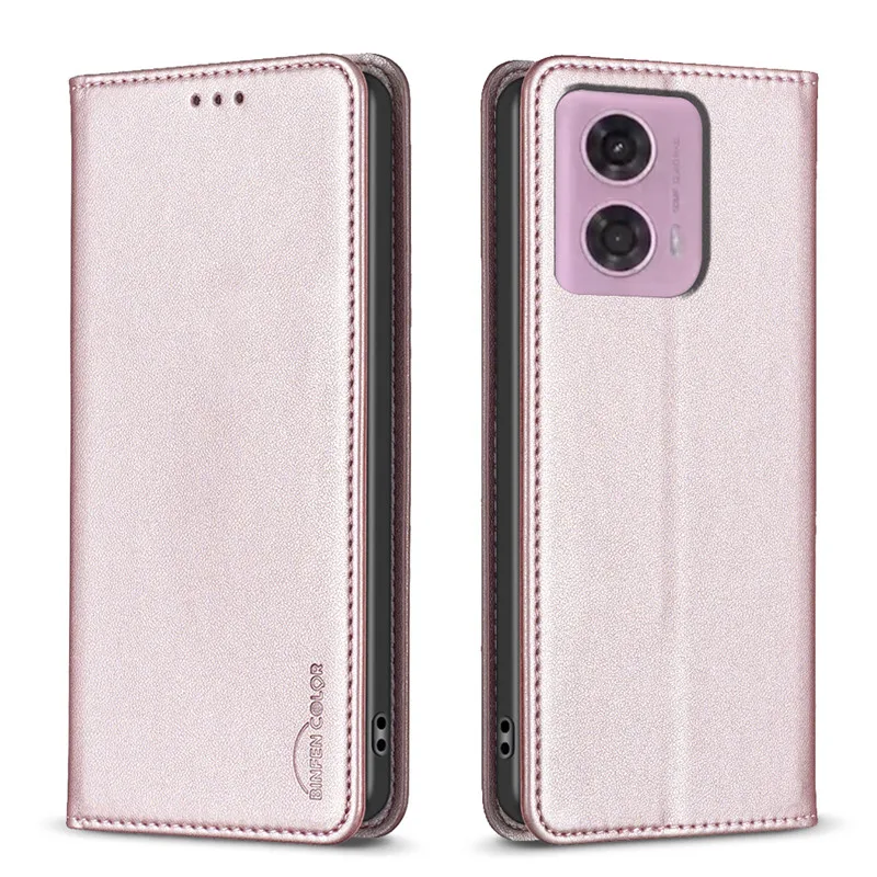 Wallet Flip Cover Leather Case For Motorola MOTO G45 G64 G85 G04 G04S 4G G14 G24 G34 G54 G84 5G MotoG45 Magnetic Shockproof Bags