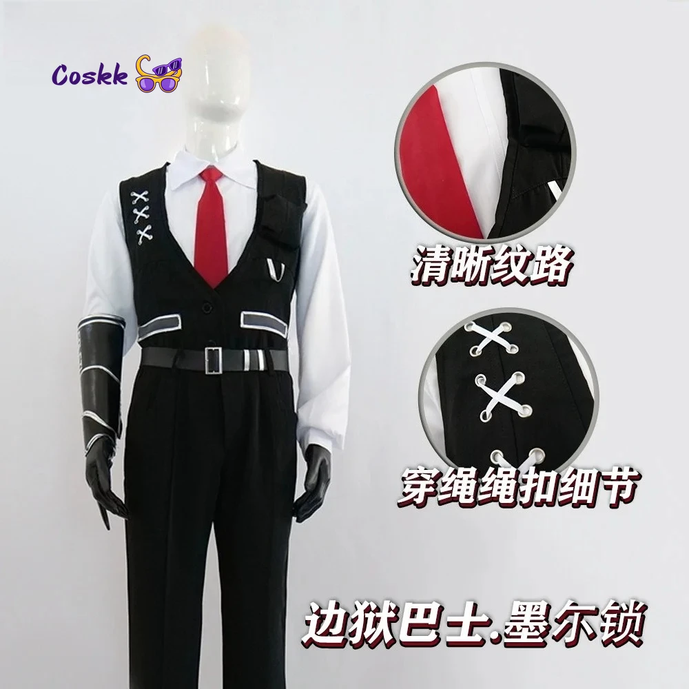 

Newly Game Limbus MeurSault Cosplay Costume Halloween Christmas Role Playing Comic S-XXL Mooyiyi Cos New 2026