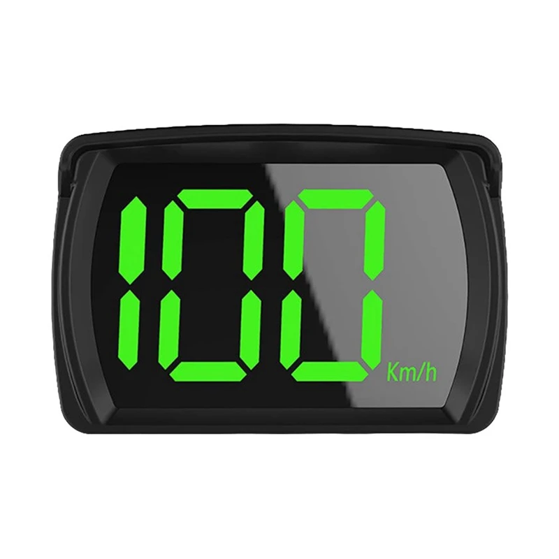 Universal Digital GPS Speedometer KMH Reminder Meter HD LCD Display Plug And Play Big Font For All Vehicle