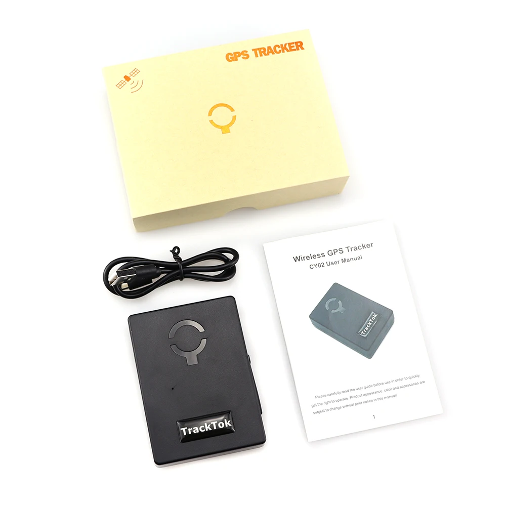 CY02B Magnetic Portable GPS Tracker 4G 2G Beidou Positioning IP66 Waterproof 60‑Day Standby for Vehicles Motorcycle