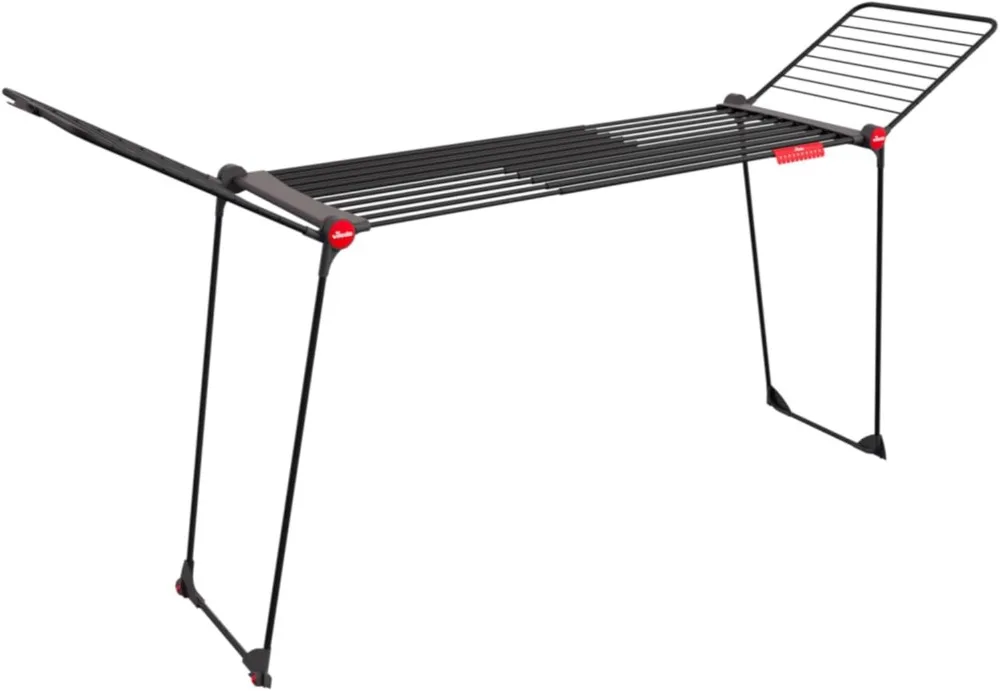 Vileda Infinity Flex Ultimate Tendedero telescópico Extensible Gran Capacidad para Ropa Estructura Extra estable Menos Marcas
