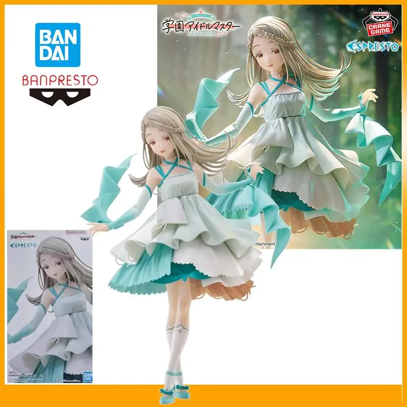 

Original Bandai Banpresto The Idolmaster School Idol Project Espresto Hiro Shinosawa Anime Action Figures Model Realistic Figure
