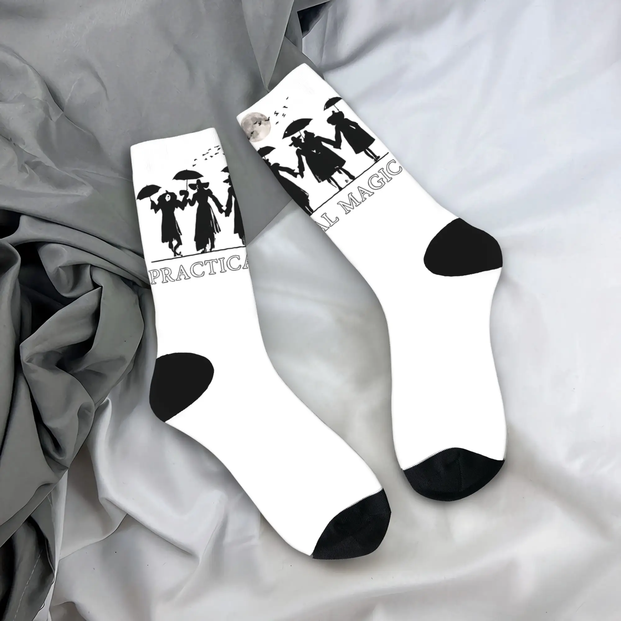 Practical Magics Socks  Novelty Stockings Autumn Anti Slip Unisex Men Socks Soft Breathable Design Running Socks