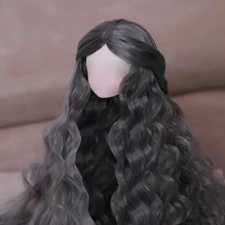 New bjd wig 1/3 1/4 1/6 Bjd SD DD Doll Wig High Temperature Wire Long Fashion Long Wavy For BJD Golden black Hair Wig