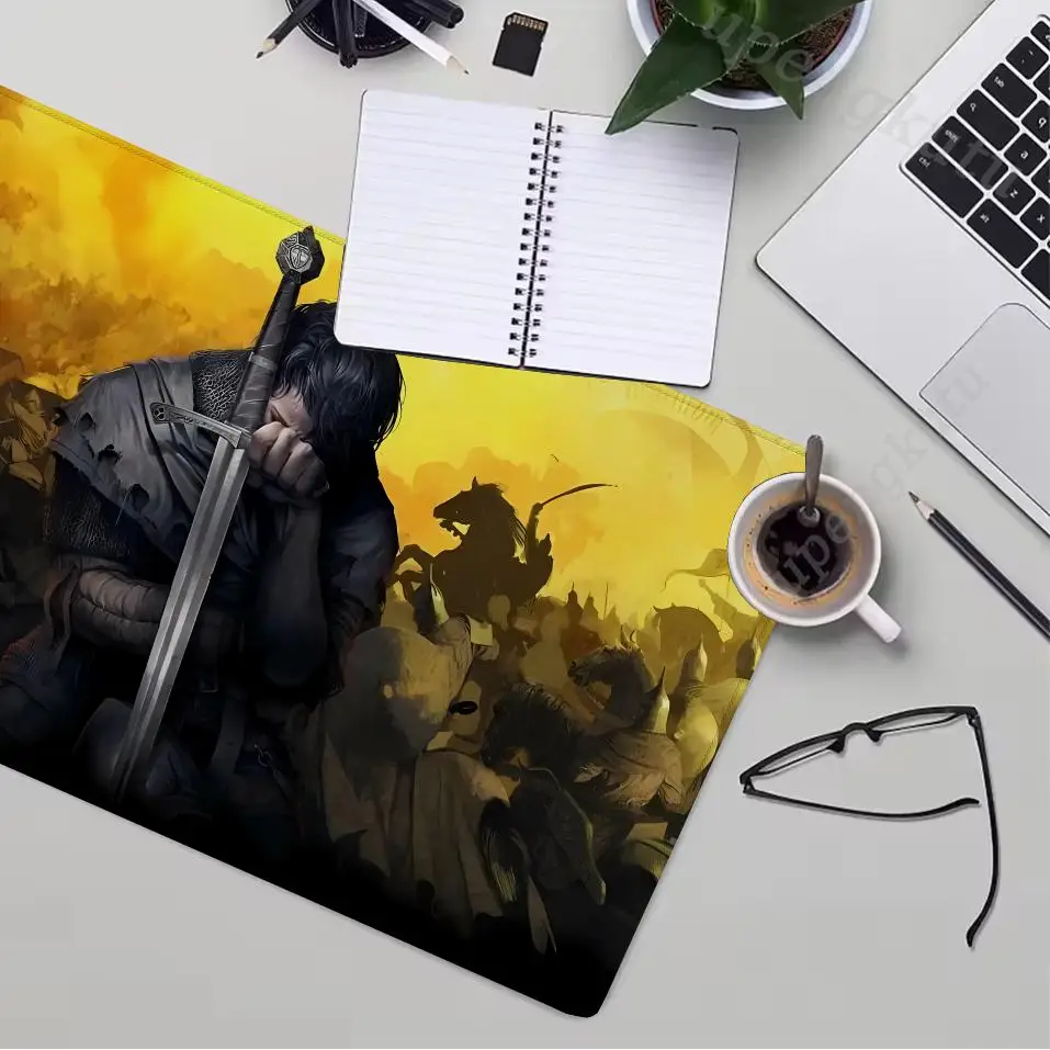 Kingdom Come Mouse Pads Desk Pad Mouse Mat Game XXL 900x400 Mouse pad Anti-Slip Rubber Base Extended Keyboard Pad