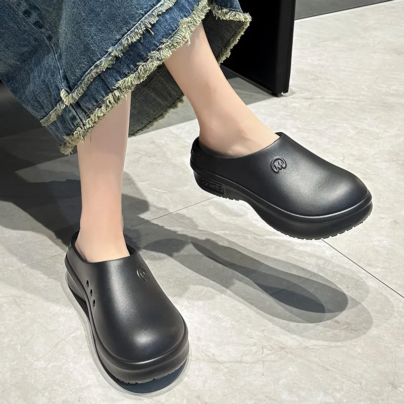 New Summer Women's Sandals Garden Shoes Sandals Vacation Beach Slippers Non slip EVA Indoor Home Shoes image 4