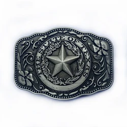 WesBuck Brand Fashion Star Metal Vintage Belt Buckle Handmade Homemade Accessories Waistband DIY Western Cowboy Rock Style