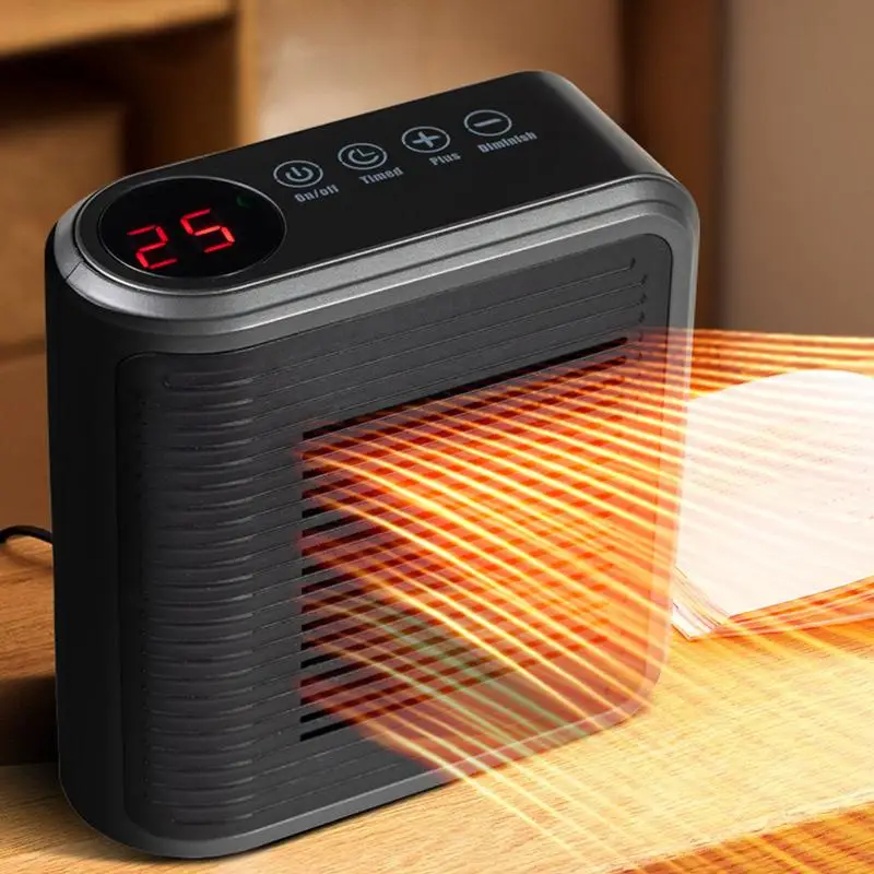 Bedroom Heater Safe Air Heaters For Wall Multifunctional Practical Wall-mounted Air Heater Touch Control Timer Air Heater For