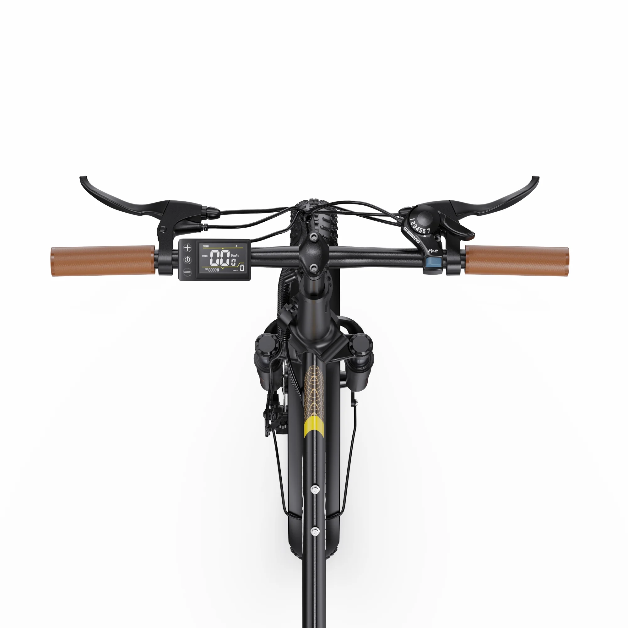 ONESPORT OT16 Pro Klappbares Elektrofahrrad für Erwachsene 48V 17Ah Langstrecken-E-Bike 20 Zoll Fatbike 250W Motor Faltbares Pendlerfahrrad Shimano 7-Gang Scheibenbremse Vordere Federung Bluetooth