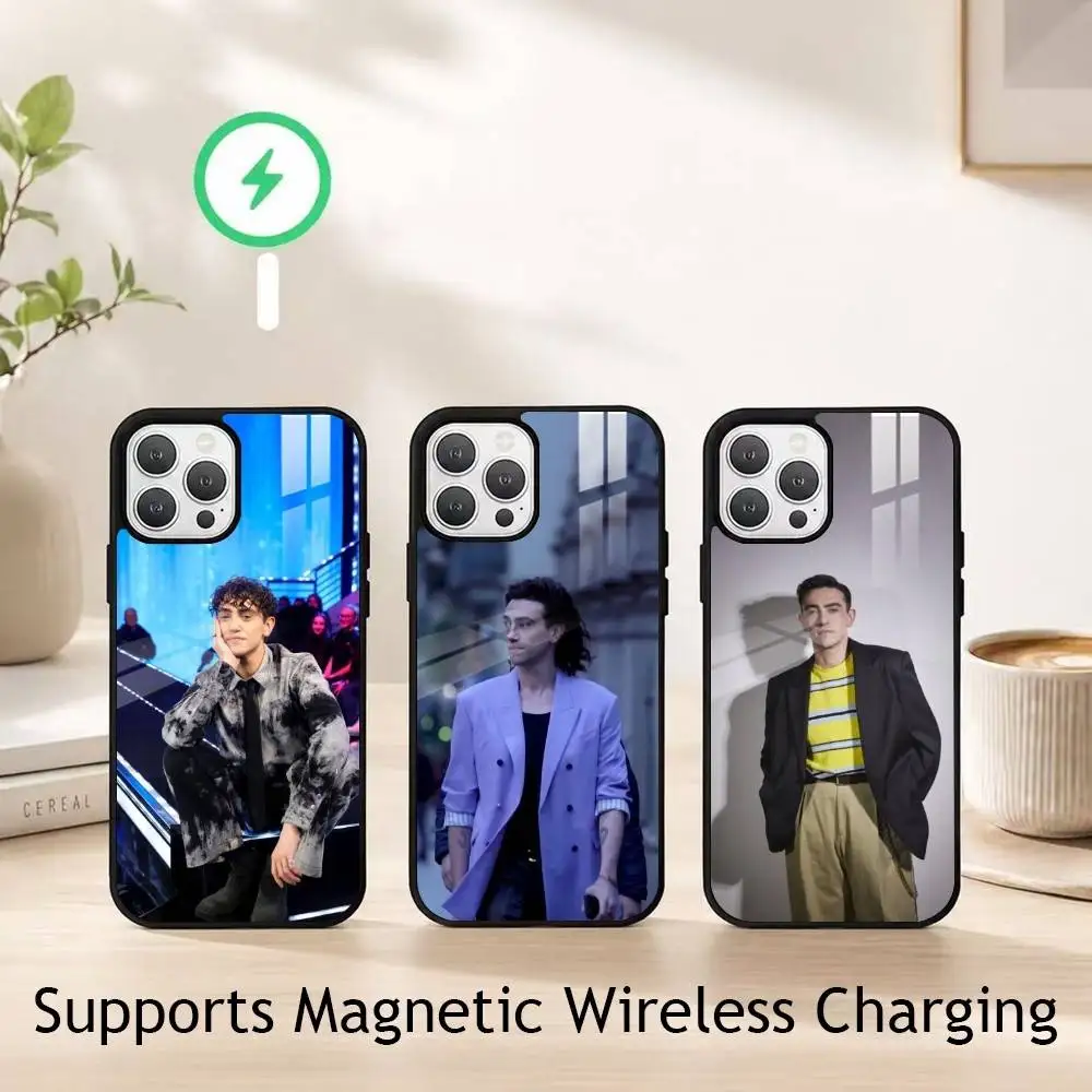 Michele Bravi Freddo gift Phone Case For iPhone18,17,16,15,14,13,12,11 Plus,Pro Allows magnetic wireless charging