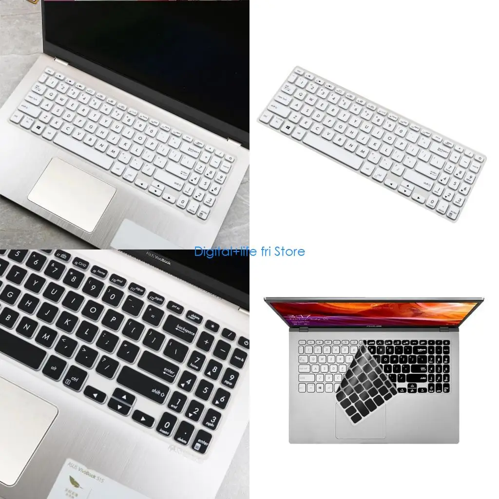 E06D Clear Keyboards Cover for FL8700F S530UN Mechanical Protectors Skin Case