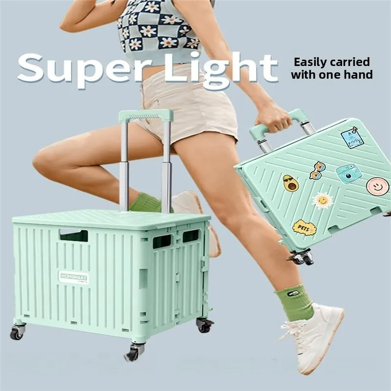 

Складная ручная тележка-прицеп из нержавеющей стали, портативная тележка для перевозки продуктов и кемпинга