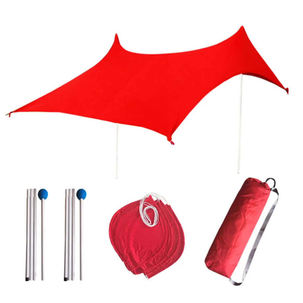 Leve Waterproof Outdoor Toldo Tenda, Camping Shelter, Sunshade Praia Tendas, Tarp Hammock, Pesca Canopy, Natureza Caminhada