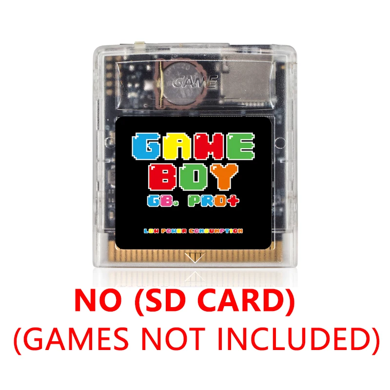 REMANK Multi Game Cartridge Game Boy PRO für Gameboy Color Game Boy Cartridge Cart für GB GBC mit TF/SD-Karte neues Upgrade OSV4 8