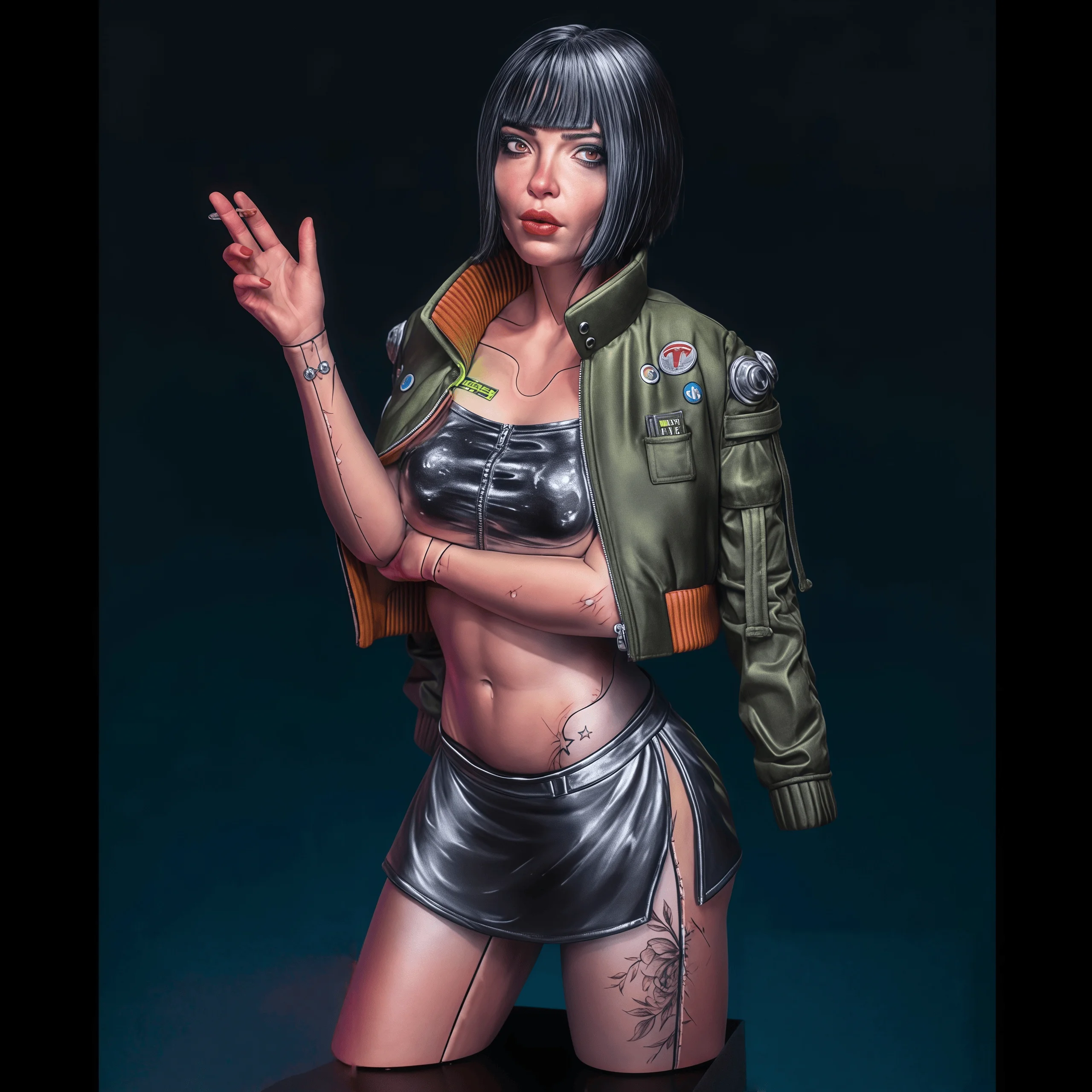 

Комплект сборки модели из литой под давлением смолы 1/10, GK, бюст из смолы, неокрашенный