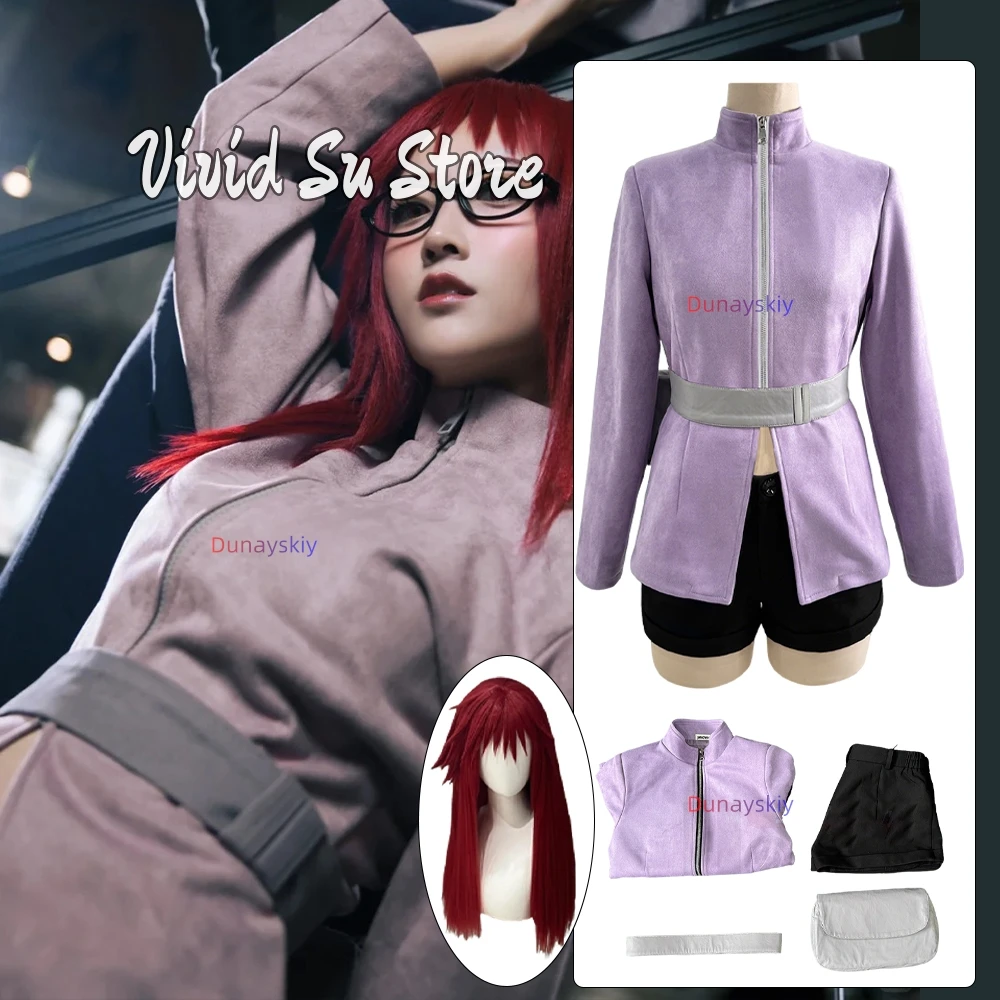 

Anime Karin Cosplay Cos косплей s Top Shorts Waist Bag Women's Uniforms Halloween Carnival Party Karin Play-Role Wig Suits