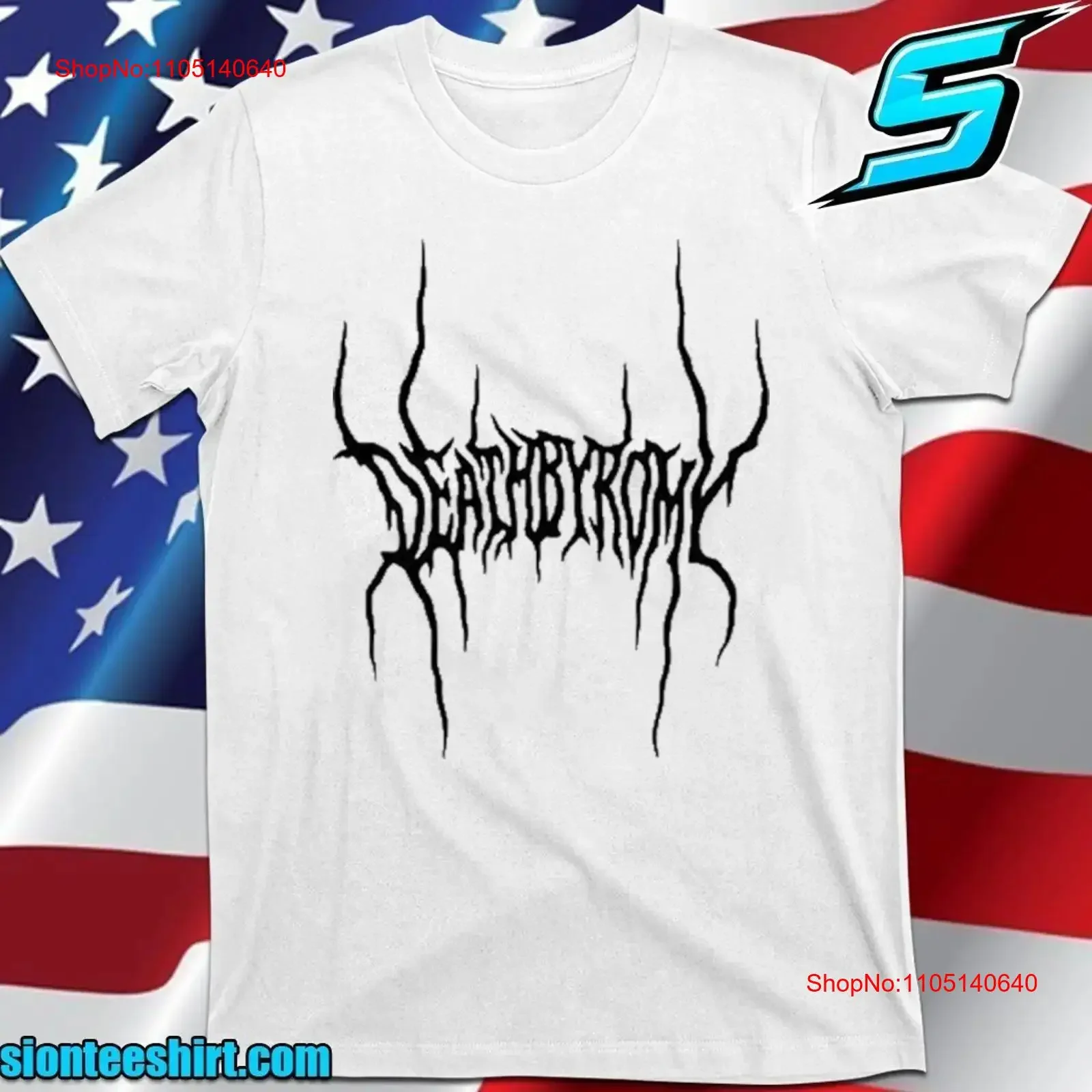 

Футболка с логотипом Death By Romy, размер S 5XL, винтажная стильная уличная одежда с рисунком, дышащая дизайнерская одежда, растянутая