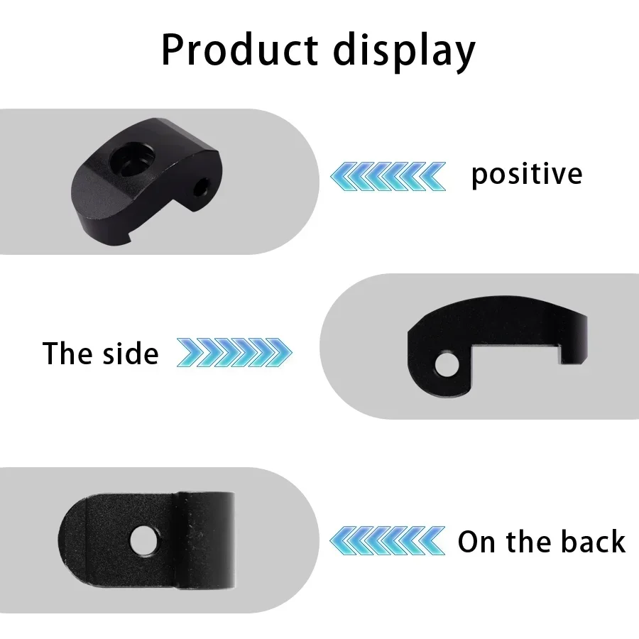 عززت سبائك الألومنيوم للطي هوك أجزاء ل Xiaomi M365 برو 1S سكوتر كهربائي المفصلي المفصلي مشبك دبوس قفل كتلة تركيبات