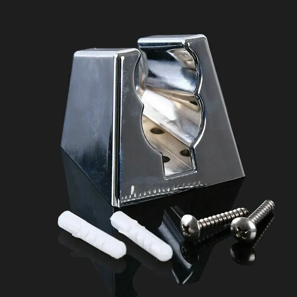 Support de douche réglable HOShower, support de combiné HOShower, support mural chromé, support rapide HOUniversal