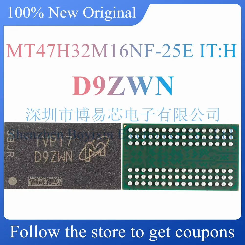 

MT47H32M16NF-25E IT:H D9ZWN Original genuine