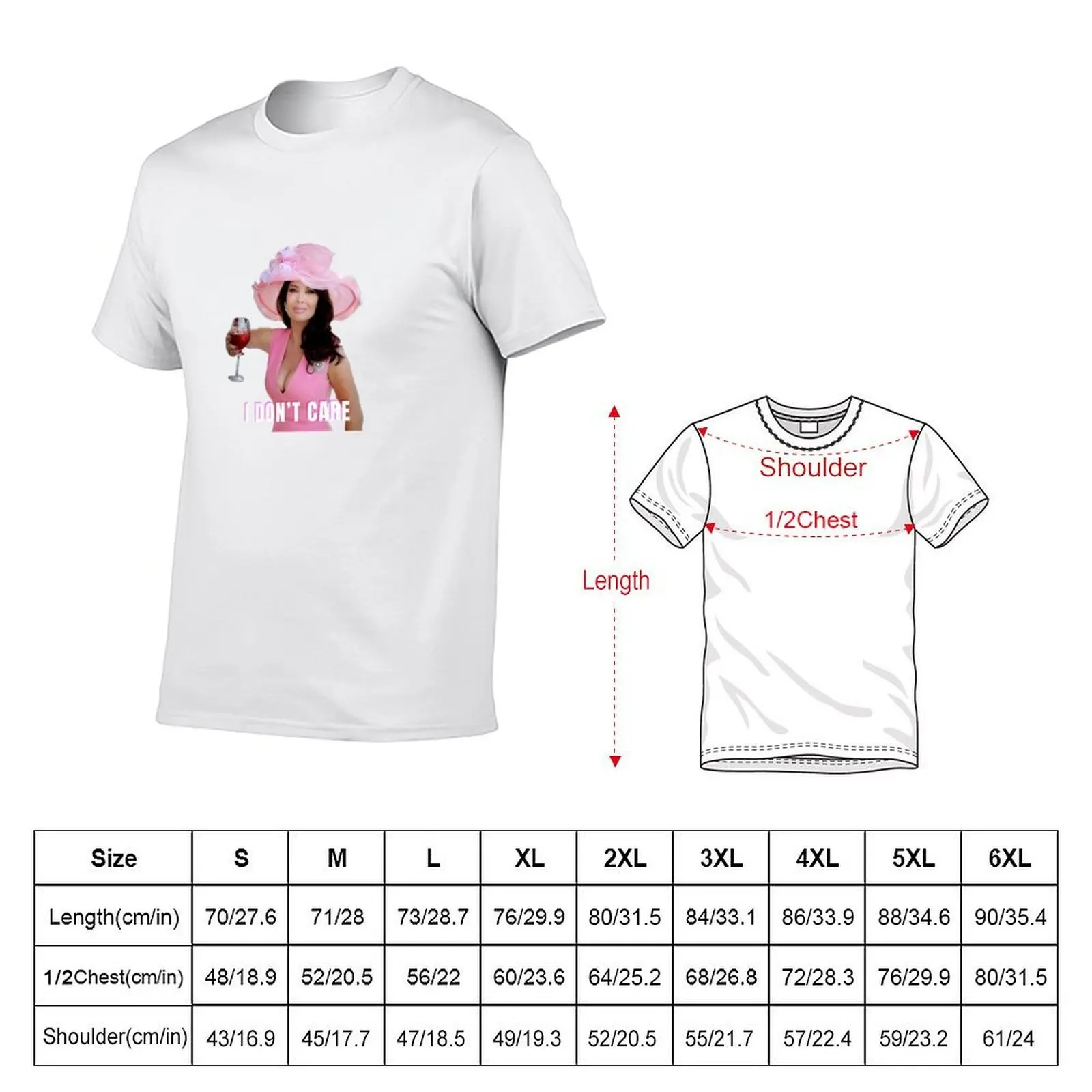 Lisa Vanderpump T-Shirt man t shirts graphic t shirt for man T-Shirt