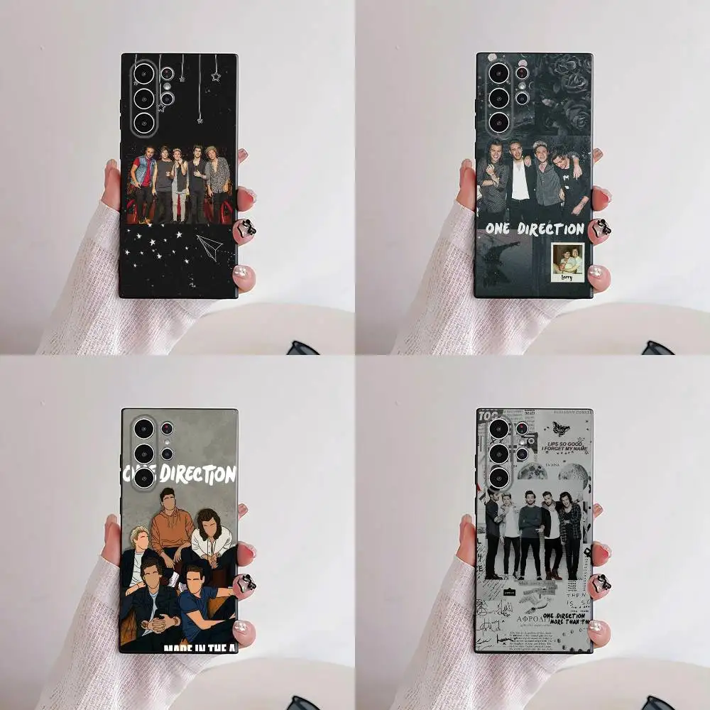 Band O-One Direction Phone Case For Samsung S25,S24,S21,S22,S23,S30,Ultra,S20,Plus,Fe,Lite,5G Black Cover