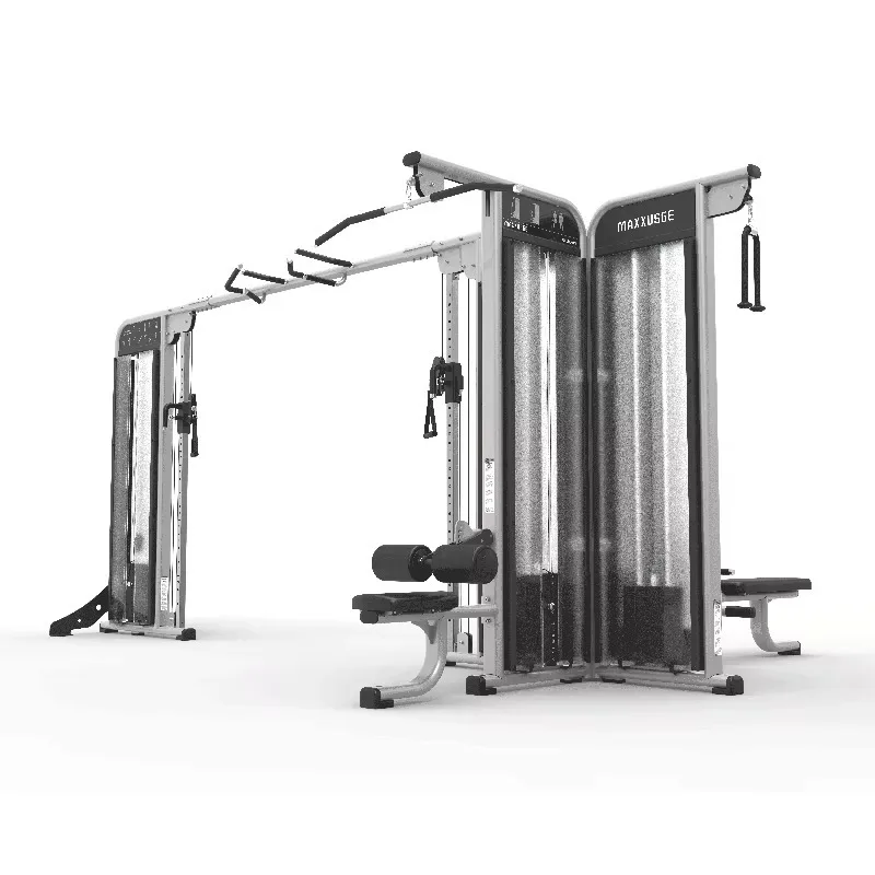 YTYINGym Equipment Multi-functional Combination Set Sports Strength Equipment Comprehensive Trainer Gym 5 People Station Fitness